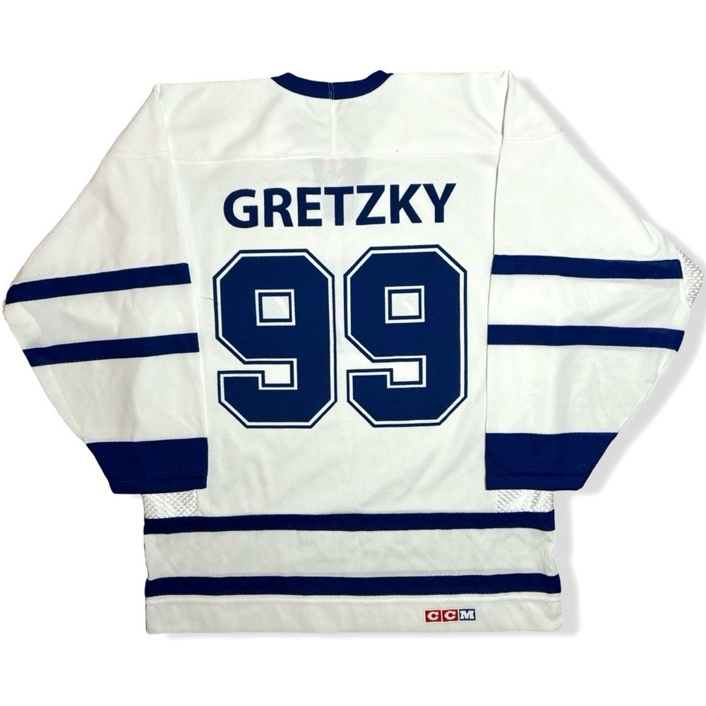 Rare Vintage 90s Ford Promo Wayne Gretzky Hockey Jersey
